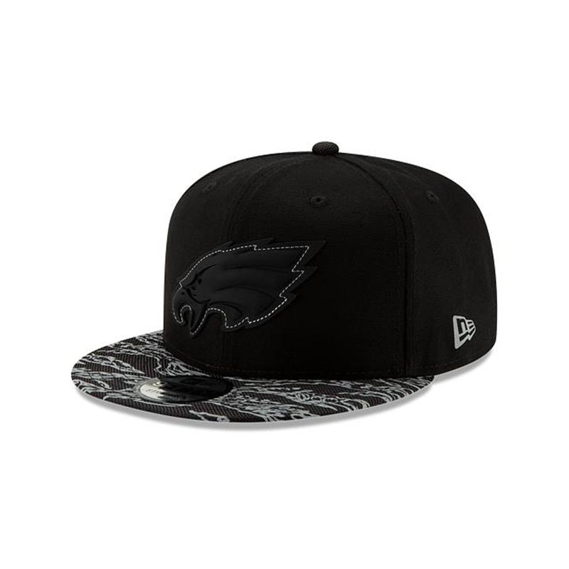 NFL Philadelphia Eagles Tigers Flect 9Fifty Snapback (GIC1744) - Black New Era Caps